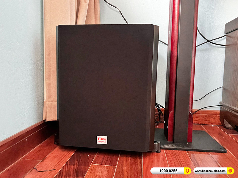 Lắp đặt d&agrave;n karaoke Denon hơn 38tr cho ch&uacute; Tuệ tại H&agrave; Nội (Denon Pro DN510, Denon Pro DP-N1600, SW612B)