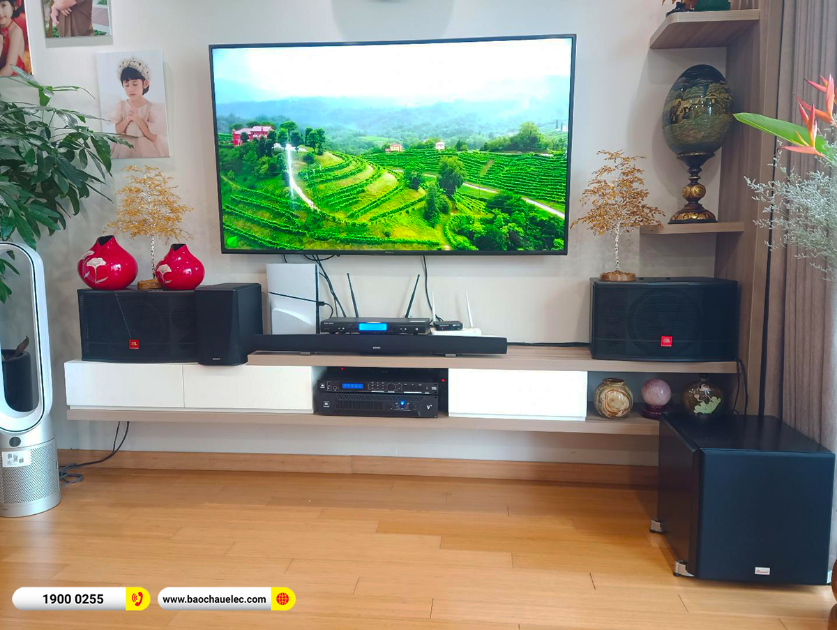 Lắp đặt d&agrave;n karaoke JBL gần 51tr cho ch&uacute; Vinh tại H&agrave; Nội