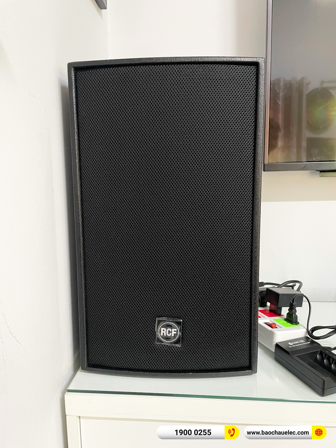 Lắp đặt d&agrave;n karaoke RCF hơn 90tr cho c&ocirc; H&agrave; tại TPHCM