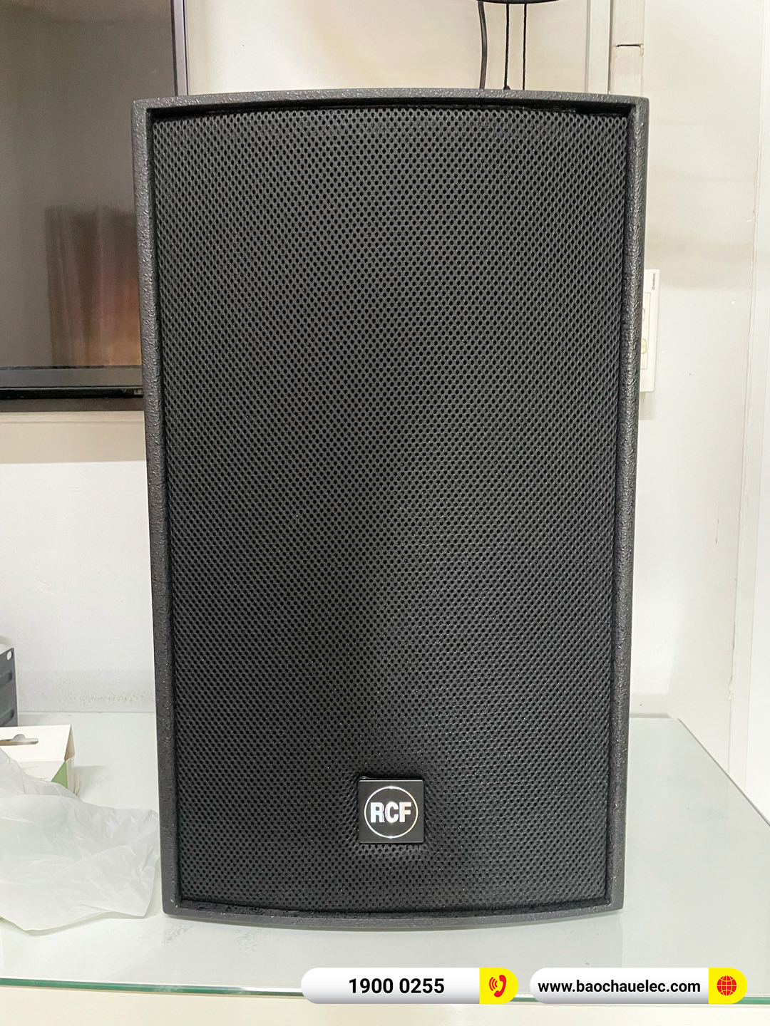 Lắp đặt d&agrave;n karaoke RCF hơn 90tr cho c&ocirc; H&agrave; tại TPHCM