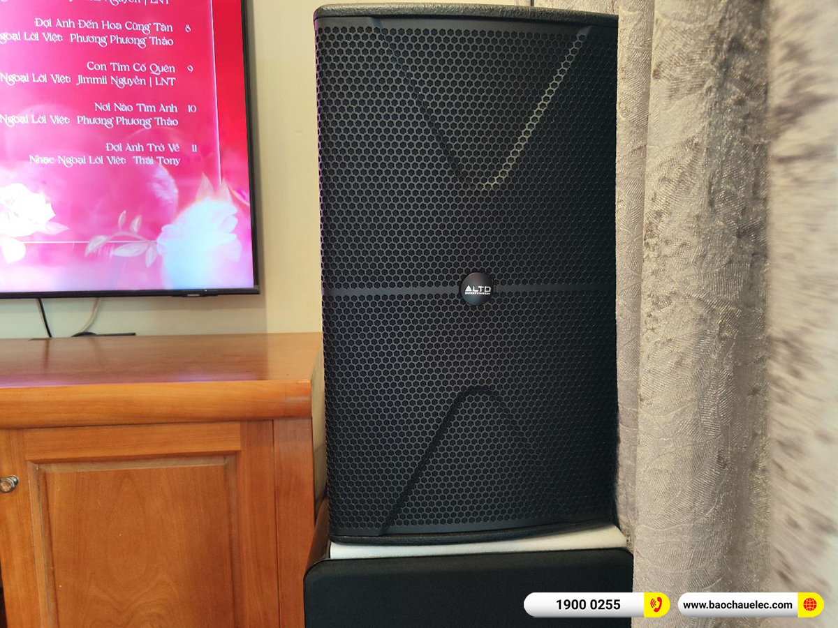Lắp đặt d&agrave;n karaoke Alto gần 34tr cho c&ocirc; Huệ tại H&agrave; Nội 