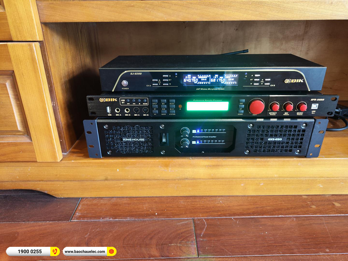 Lắp đặt d&agrave;n karaoke Alto gần 34tr cho c&ocirc; Huệ tại H&agrave; Nội 