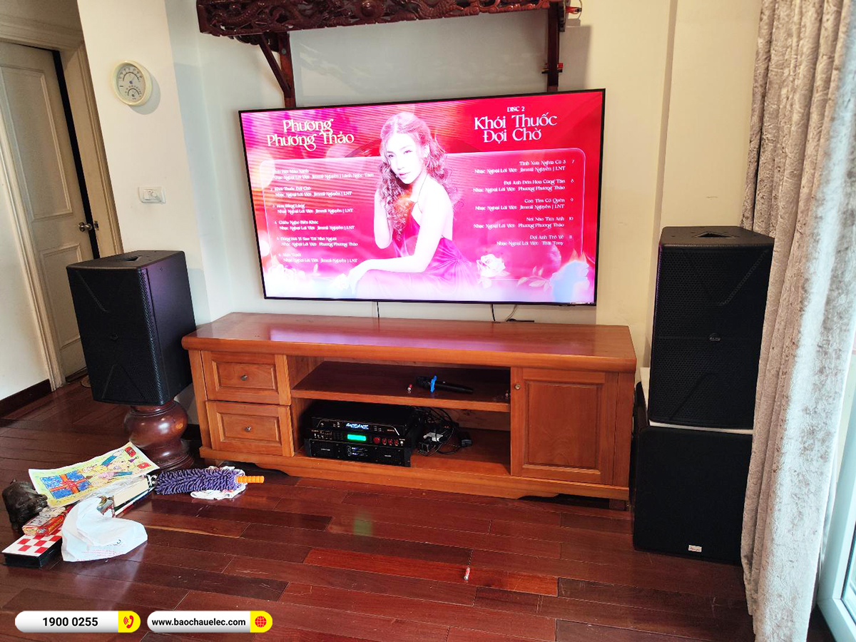 Lắp đặt d&agrave;n karaoke Alto gần 34tr cho c&ocirc; Huệ tại H&agrave; Nội 