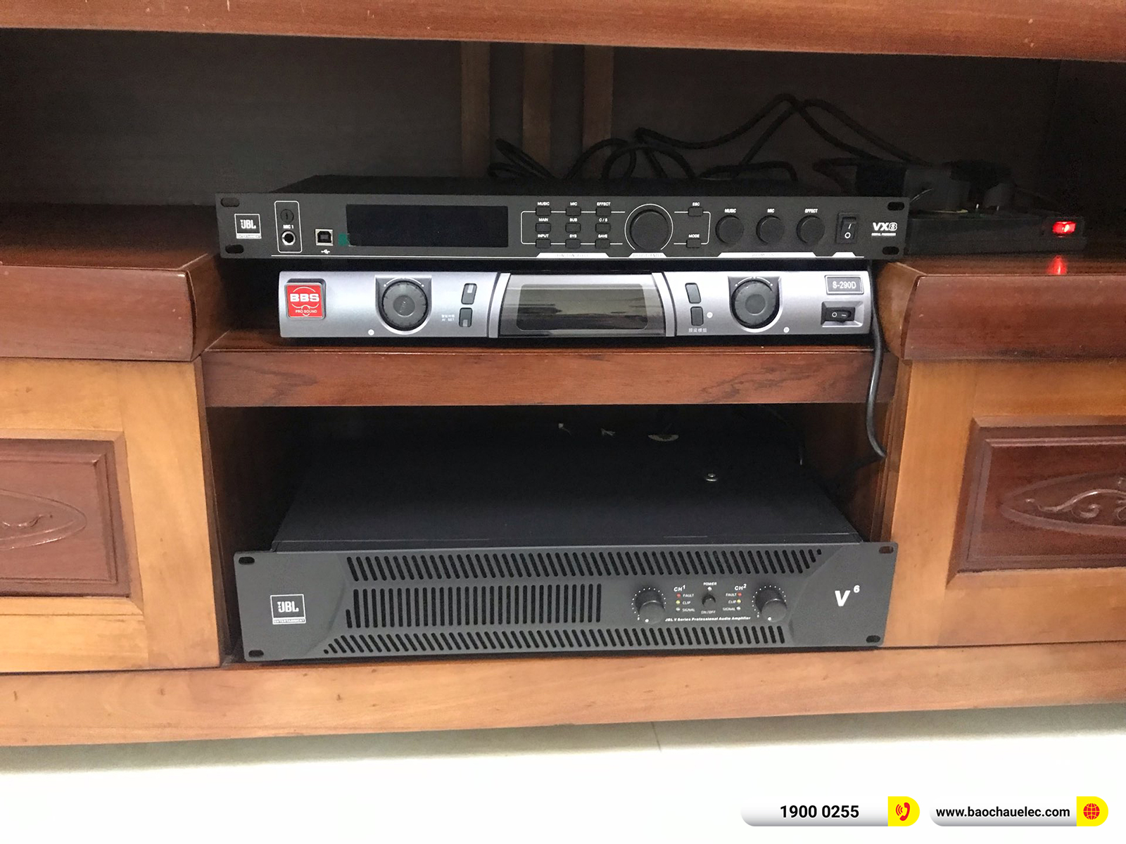 Lắp đặt d&agrave;n karaoke JBL hơn 66tr cho c&ocirc; Li&ecirc;n tại Nam Định