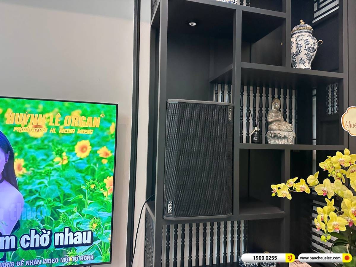 Lắp đặt d&agrave;n karaoke Denon gần 50tr cho c&ocirc; Mai tại H&agrave; Nội 