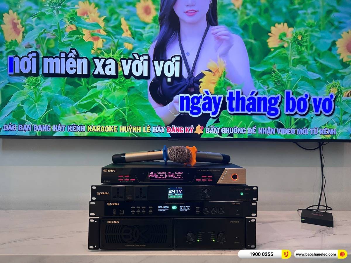 Lắp đặt d&agrave;n karaoke Denon gần 50tr cho c&ocirc; Mai tại H&agrave; Nội 