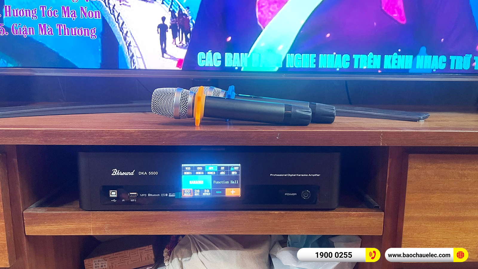 Lắp đặt d&agrave;n karaoke Alto hơn 22tr cho c&ocirc; Năng tại H&agrave; Nội