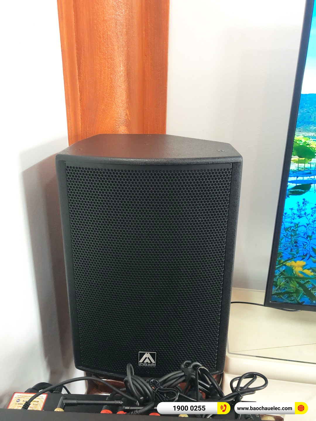 Lắp đặt d&agrave;n karaoke Amate hơn 51tr cho c&ocirc; Tuyết tại H&ograve;a B&igrave;nh