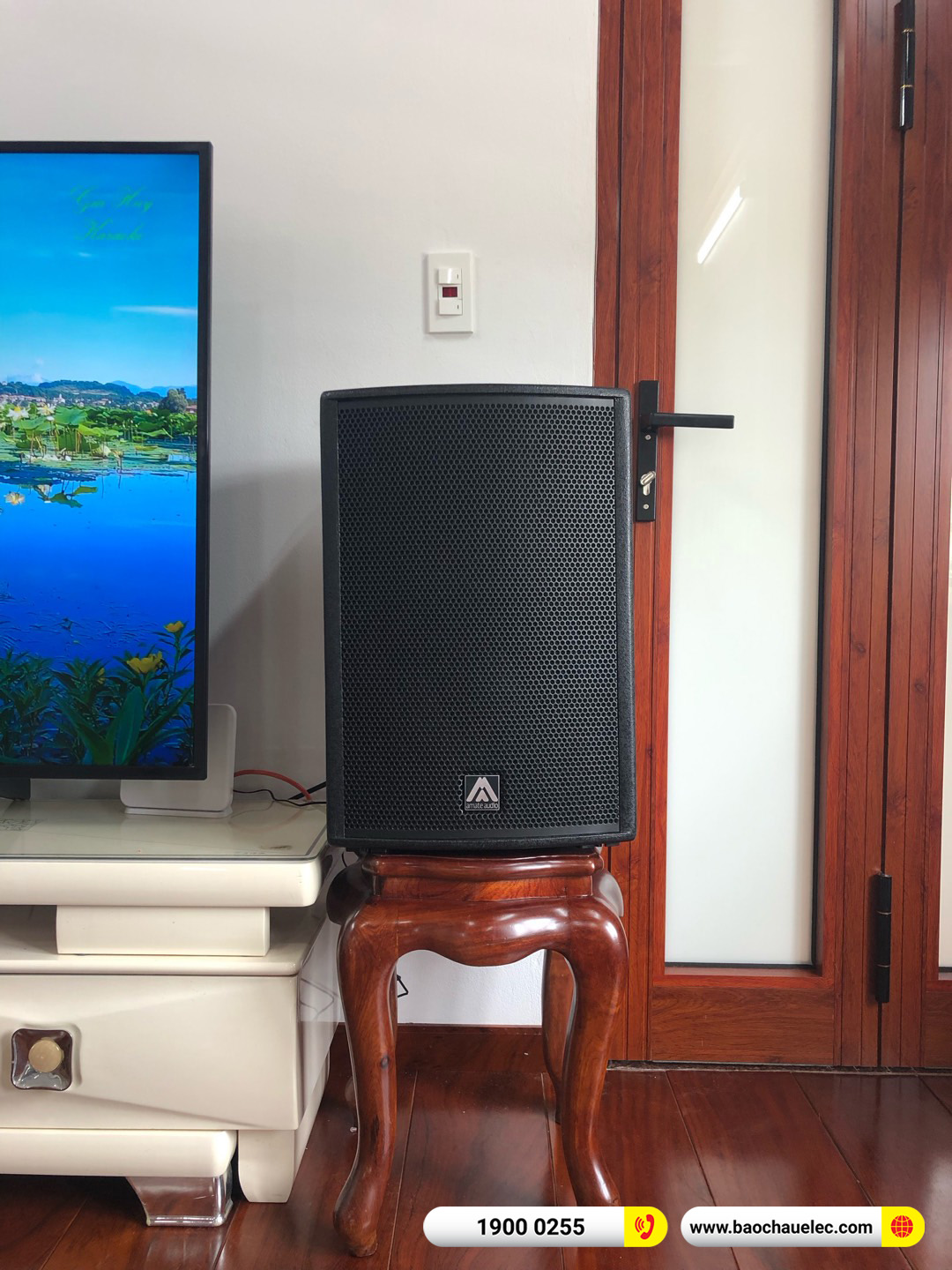 Lắp đặt d&agrave;n karaoke Amate hơn 51tr cho c&ocirc; Tuyết tại H&ograve;a B&igrave;nh