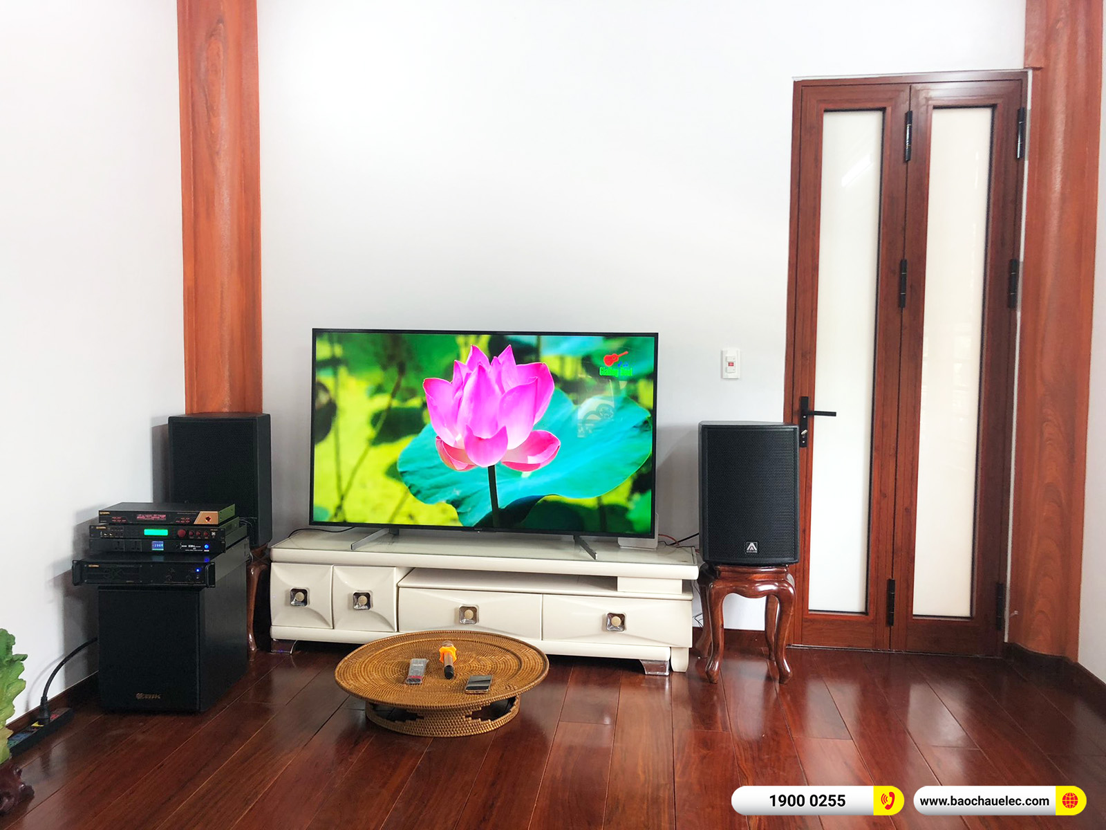 Lắp đặt d&agrave;n karaoke Amate hơn 51tr cho c&ocirc; Tuyết tại H&ograve;a B&igrave;nh