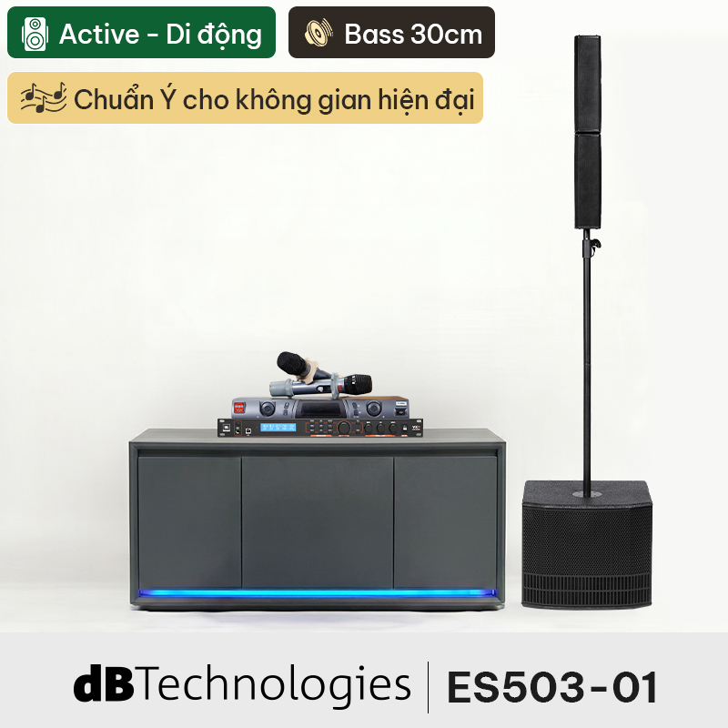 Dàn karaoke gia đình dBTechnologies ES503-01