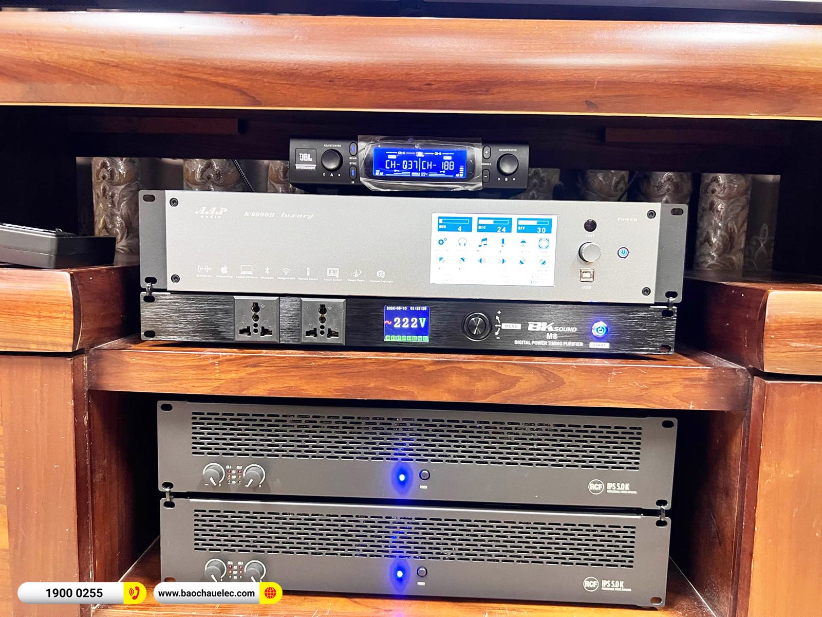 Lắp đặt d&agrave;n karaoke RCF hơn 241tr cho C&ocirc;ng ty Hab Việt Nam tại H&agrave; Nội