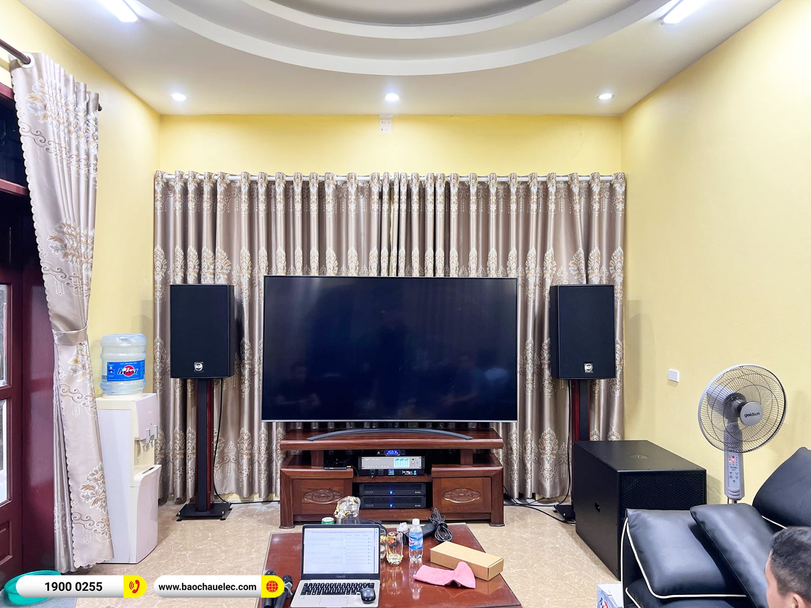 Lắp đặt d&agrave;n karaoke RCF hơn 241tr cho C&ocirc;ng ty Hab Việt Nam tại H&agrave; Nội