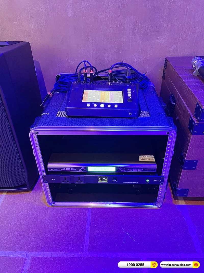 Lắp đặt d&agrave;n karaoke di động RCF hơn 100tr cho c&ocirc;ng ty CP HILINK Việt Nam 