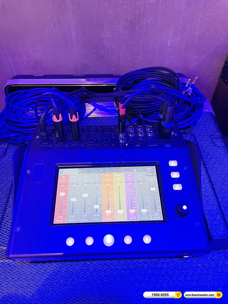 Lắp đặt d&agrave;n karaoke di động RCF hơn 100tr cho c&ocirc;ng ty CP HILINK Việt Nam 