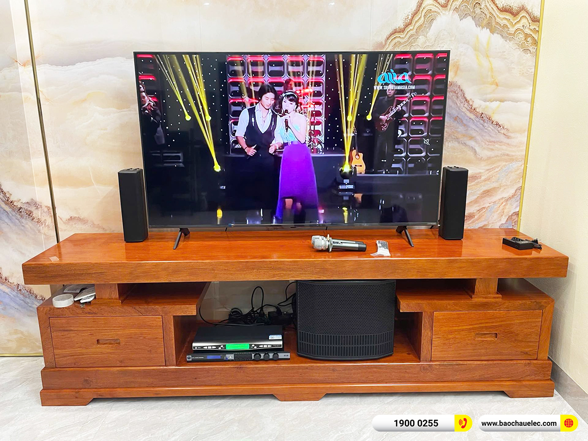Lắp đặt dàn karaoke dBTechnologies hơn 40tr cho anh Cường tại Hà Nội