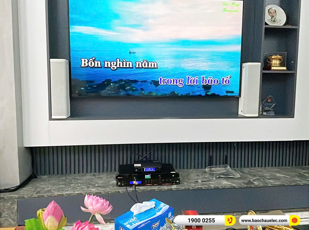 Lắp đặt d&agrave;n karaoke di động dBTechnologies hơn 90tr cho anh Thuận tại H&agrave; Nội