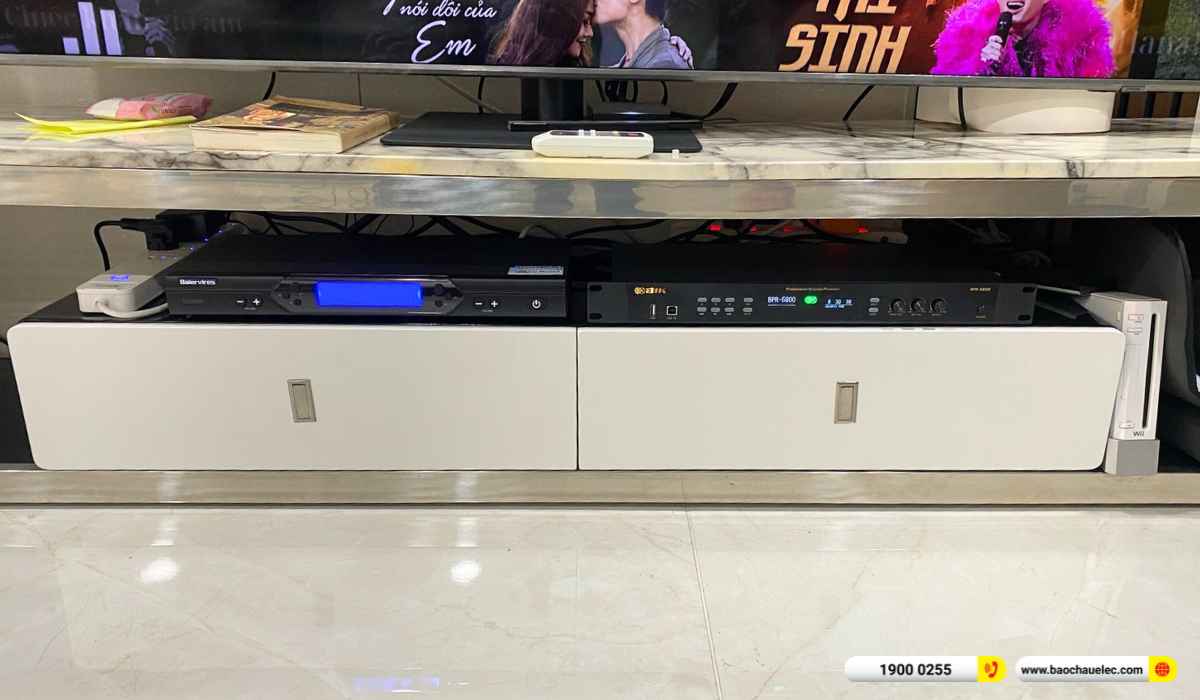 Lắp đặt d&agrave;n karaoke dB Technologies cho chị Thắm tại TP HCM
