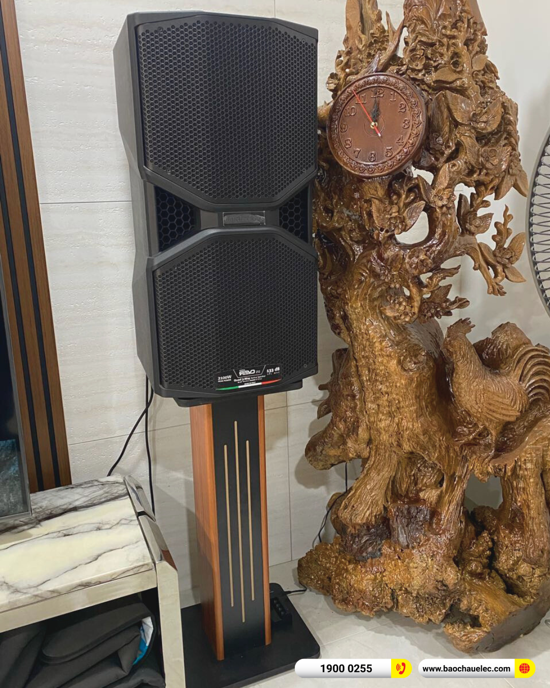 Lắp đặt d&agrave;n karaoke dB Technologies cho chị Thắm tại TP HCM