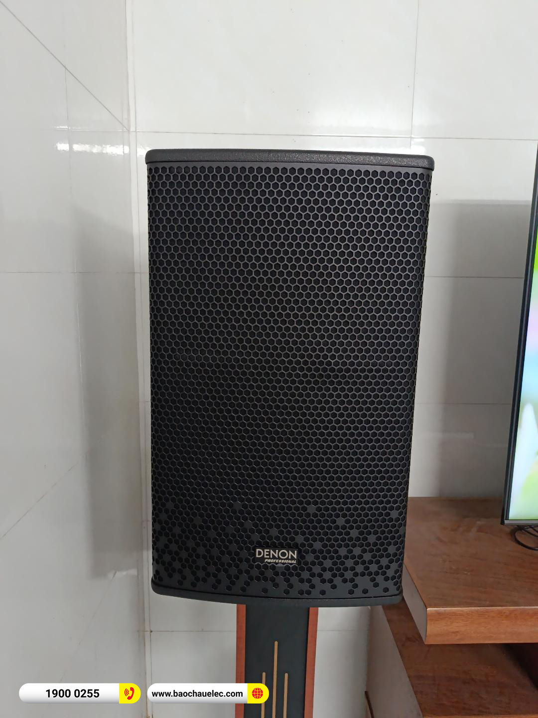 Lắp đặt d&agrave;n karaoke Denon hơn 26tr cho anh Bạo tại H&agrave; Nội 