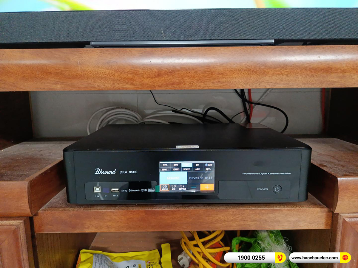 Lắp đặt d&agrave;n karaoke Denon hơn 26tr cho anh Bạo tại H&agrave; Nội 