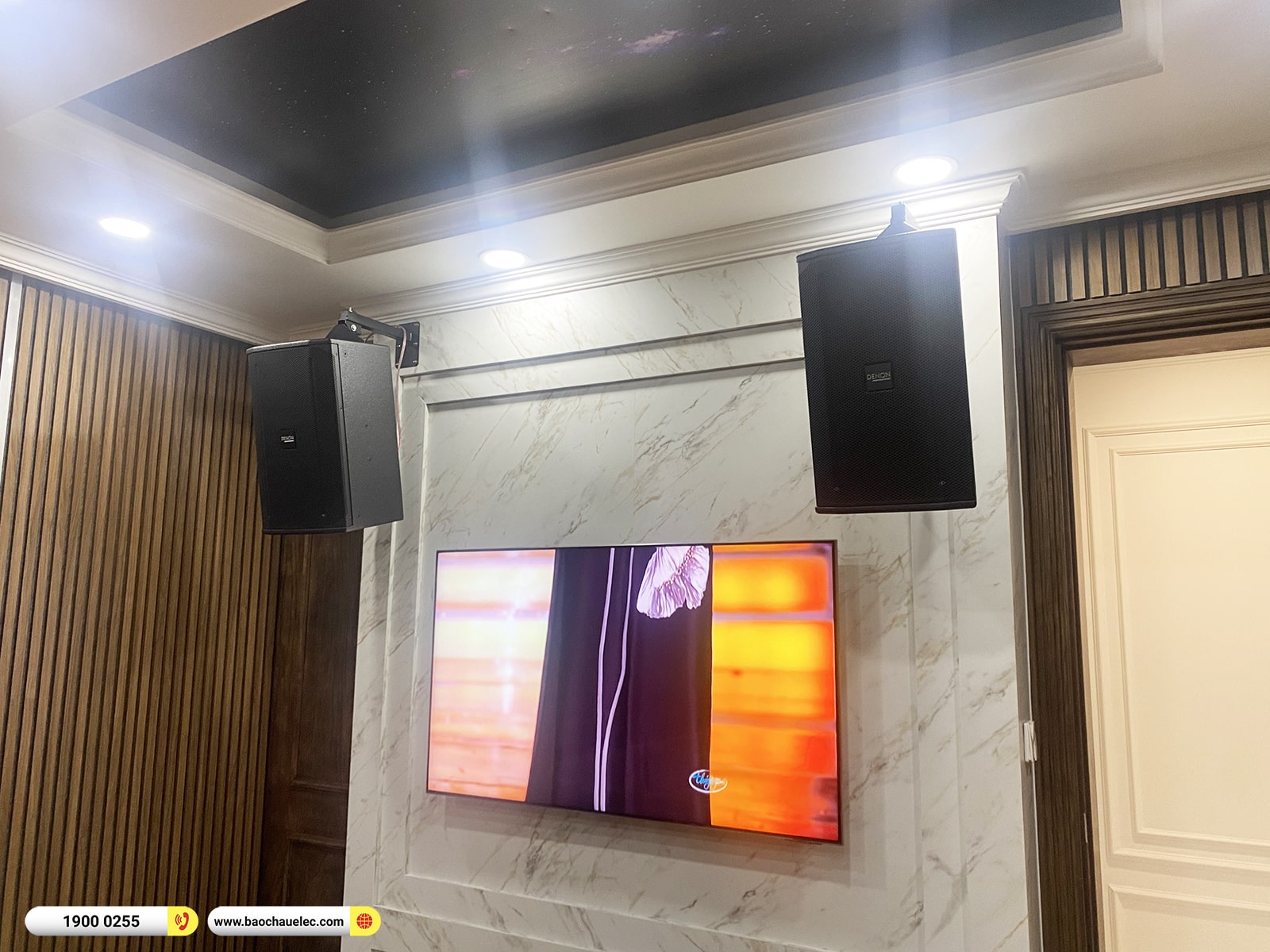 Lắp đặt d&agrave;n karaoke Denon hơn 40tr cho anh B&igrave;nh tại TPHCM