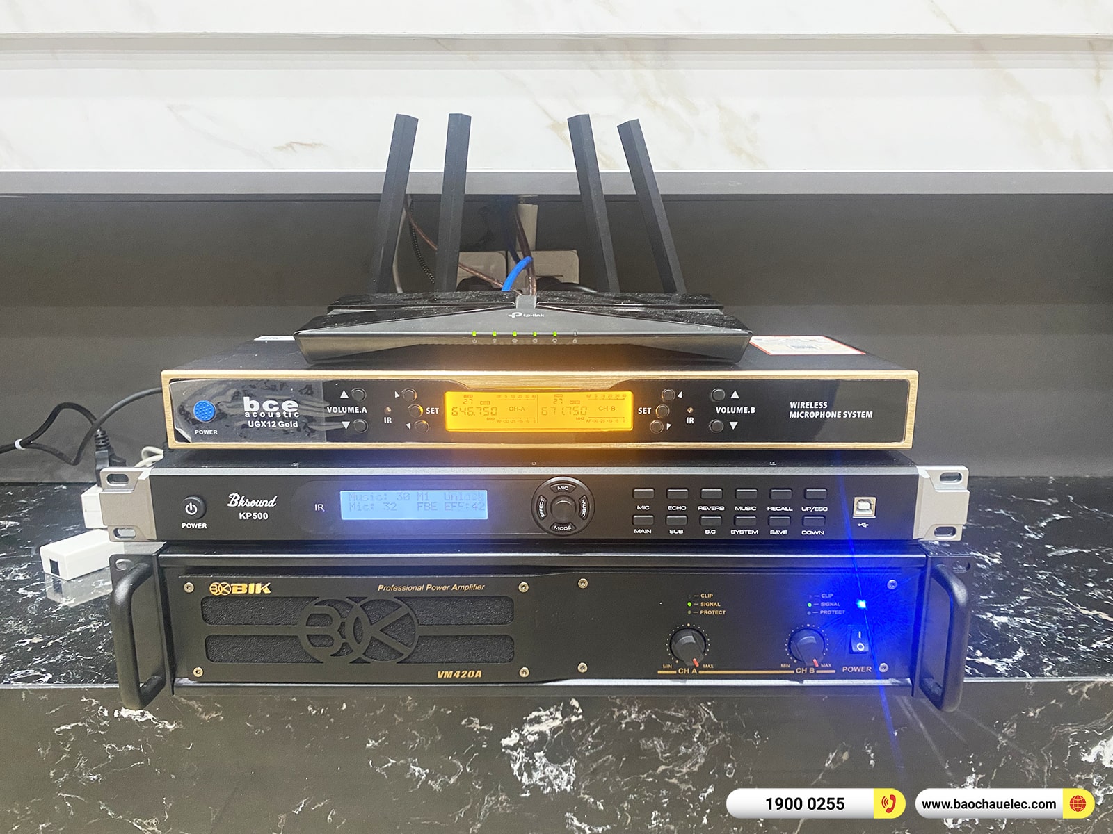 Lắp đặt d&agrave;n karaoke Denon hơn 40tr cho anh B&igrave;nh tại TPHCM