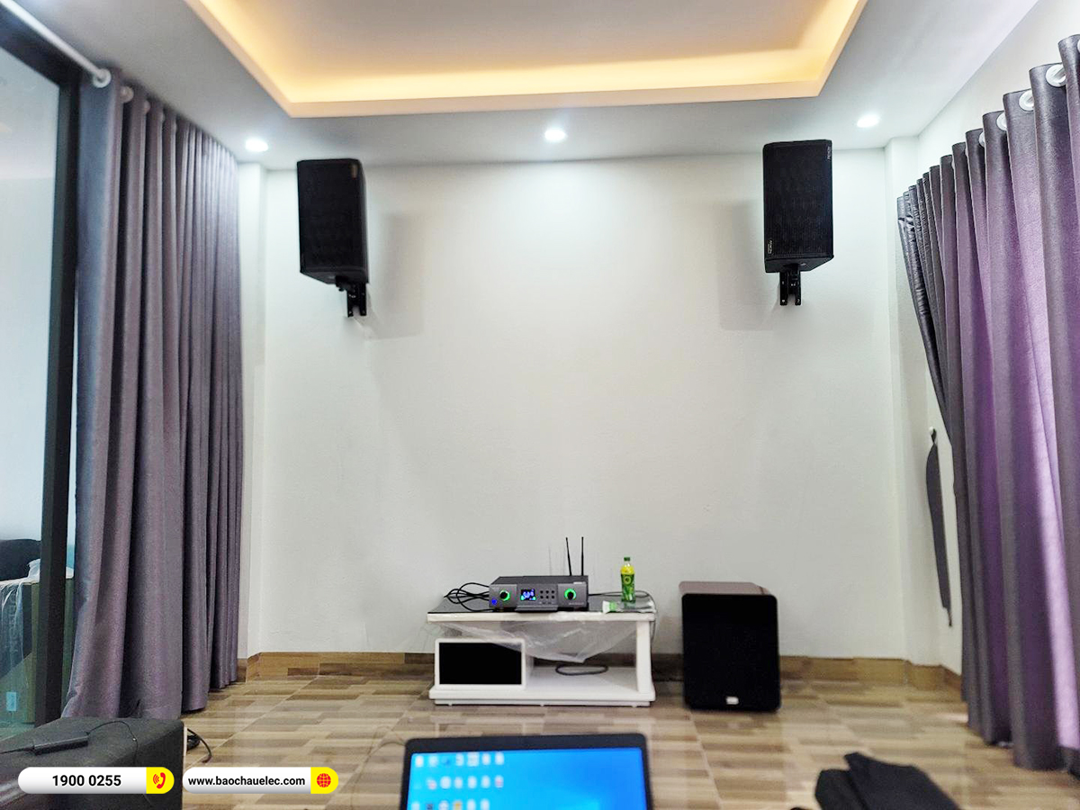 Lắp đặt d&agrave;n karaoke Denon hơn 32tr cho anh Đồng tại H&agrave; Nội 