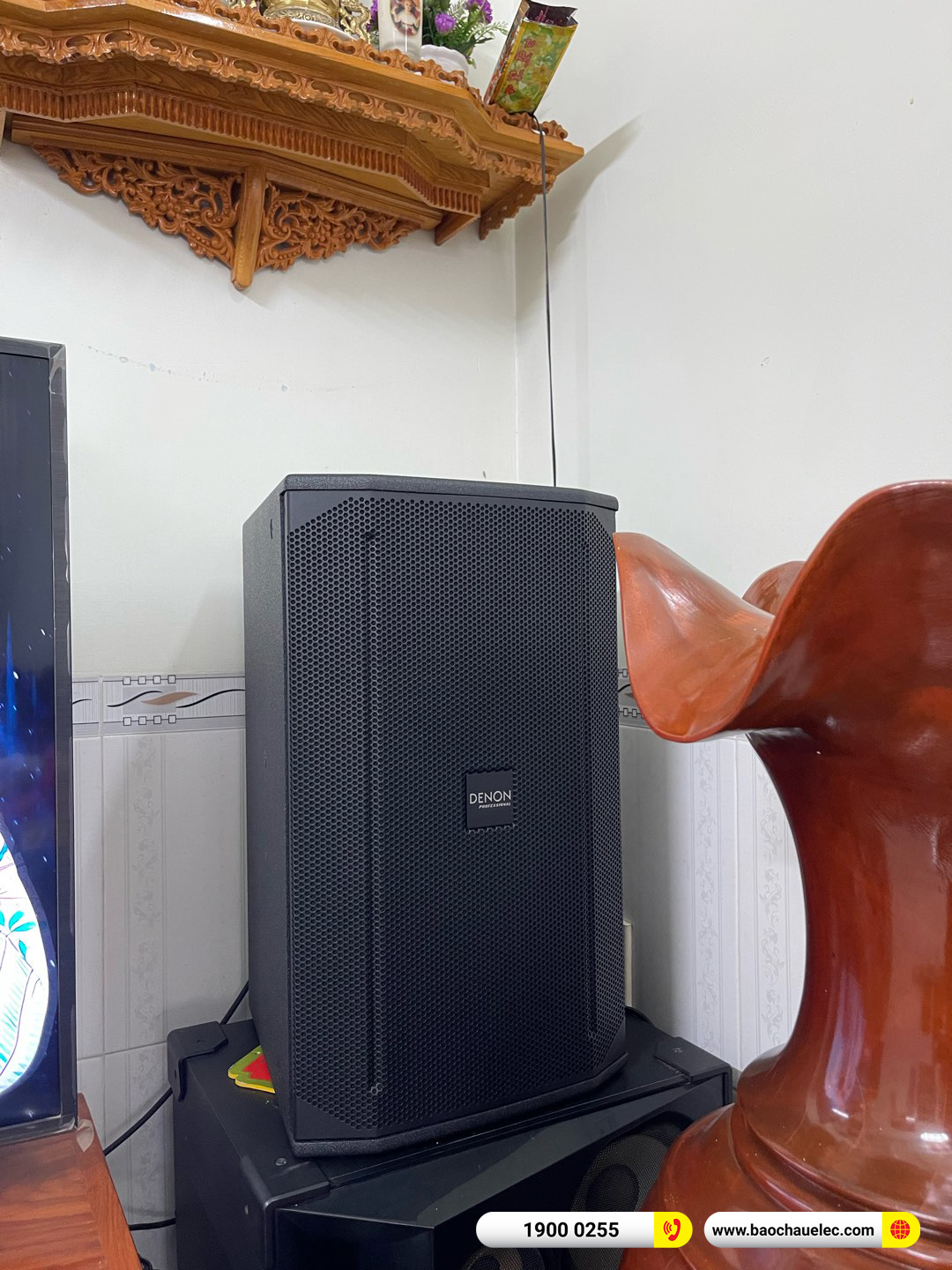 Lắp đặt d&agrave;n karaoke Denon hơn 73tr cho anh Duy tại Đồng Nai 
