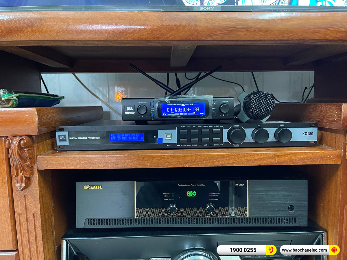 Lắp đặt d&agrave;n karaoke Denon hơn 73tr cho anh Duy tại Đồng Nai 