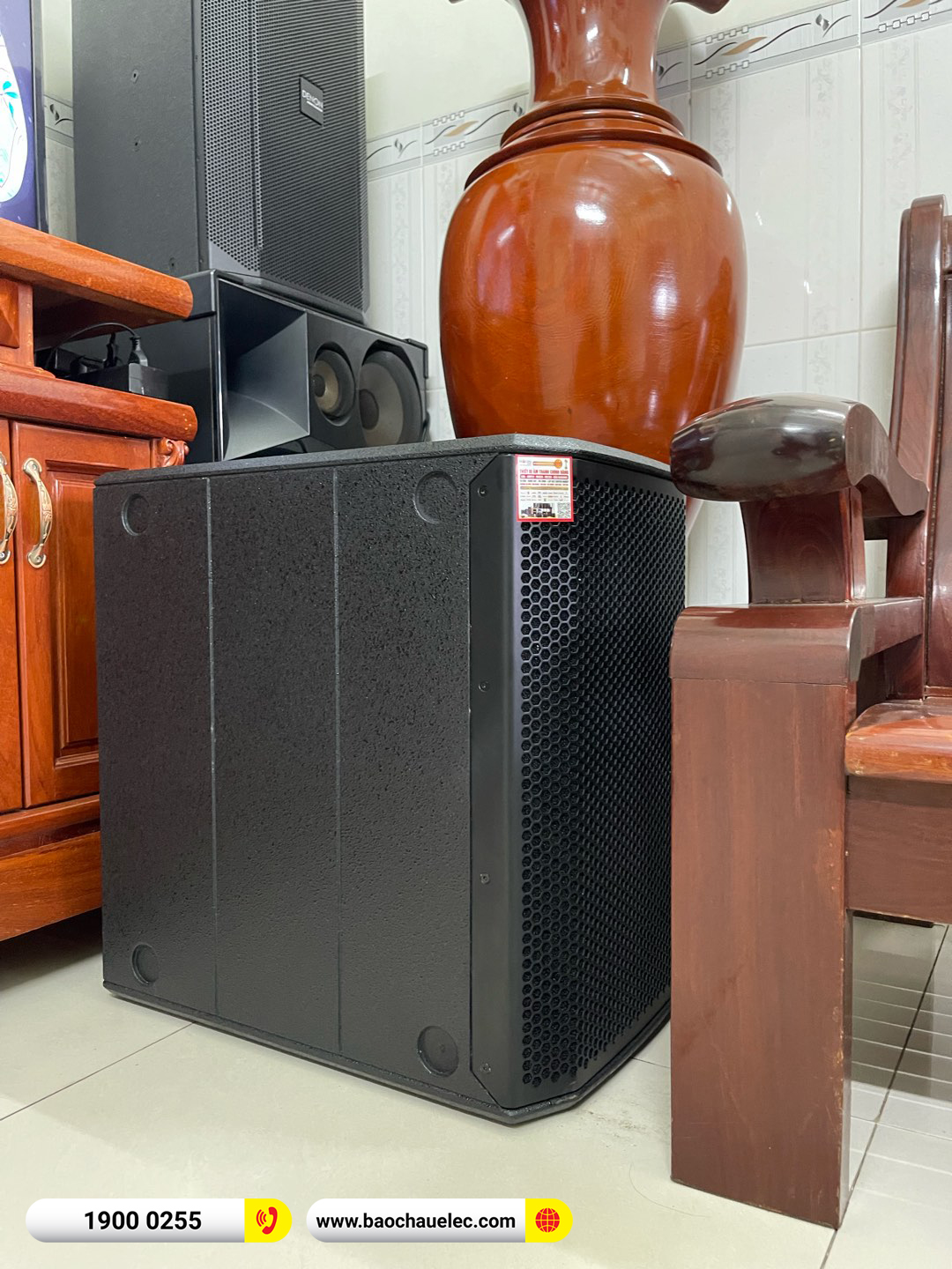 Lắp đặt d&agrave;n karaoke Denon hơn 73tr cho anh Duy tại Đồng Nai 