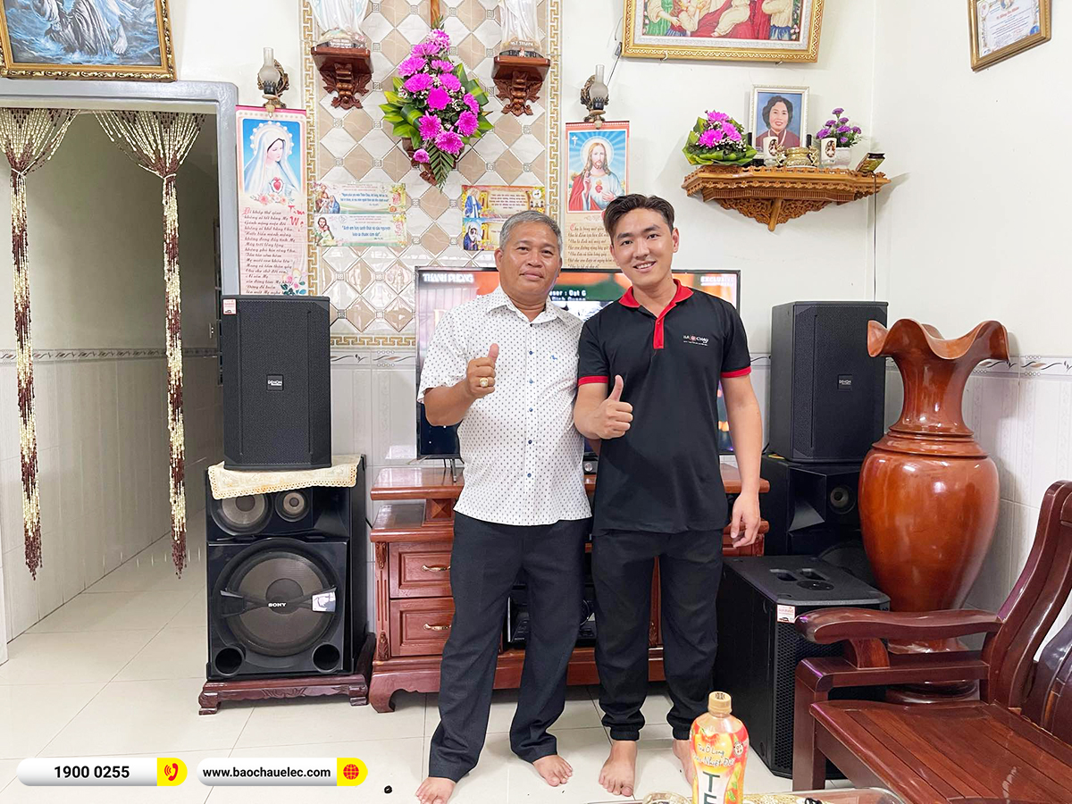 Lắp đặt d&agrave;n karaoke Denon hơn 73tr cho anh Duy tại Đồng Nai 