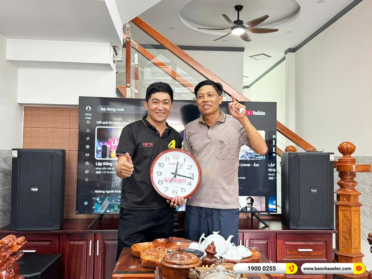 Lắp đặt d&agrave;n karaoke Denon hơn 67 triệu cho anh H&ograve;a tại Đồng Nai 