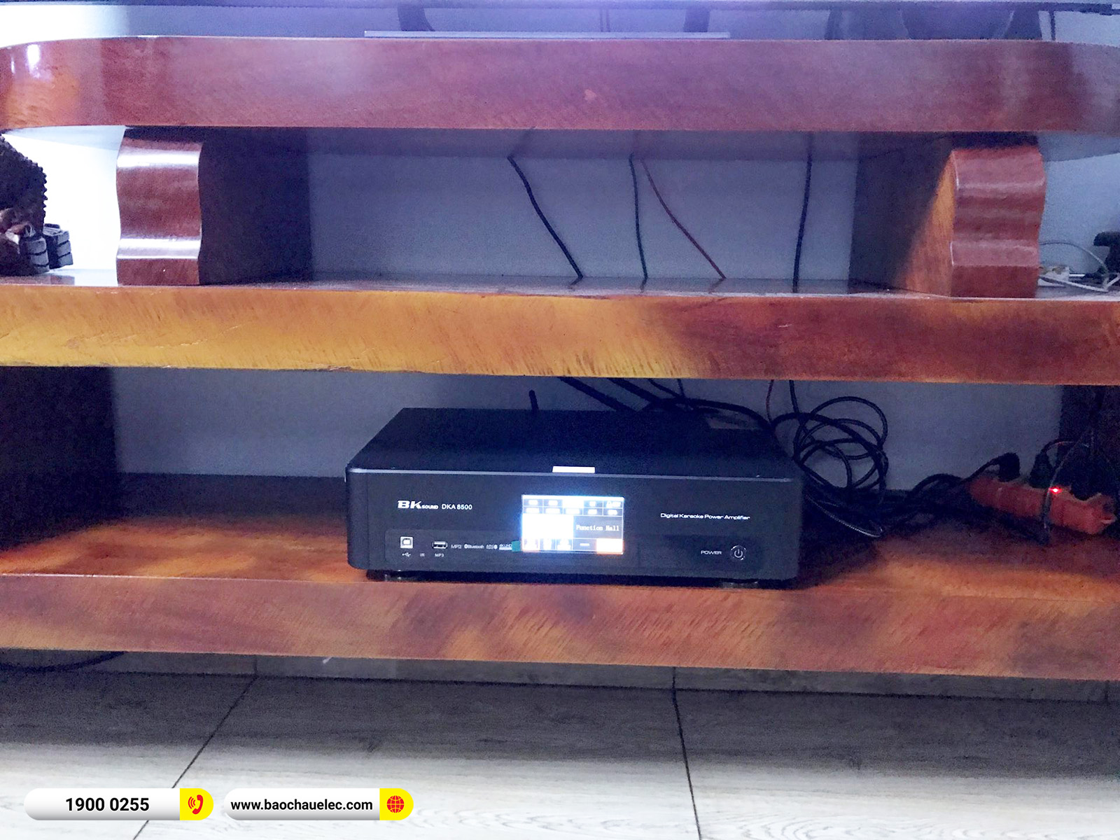 Lắp đặt d&agrave;n karaoke Denon hơn 32tr cho anh Hướng tại Nam Định 