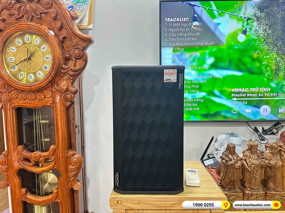Lắp đặt d&agrave;n karaoke Denon hơn 24tr cho anh Lan tại H&agrave; Nội 