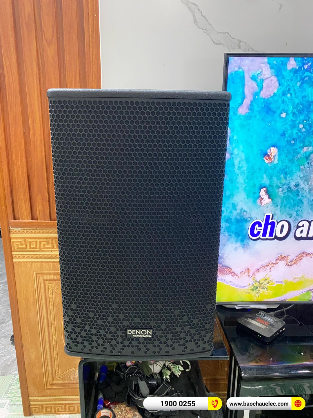 Lắp đặt d&agrave;n karaoke Denon gần 30tr cho anh Long tại Nam Định