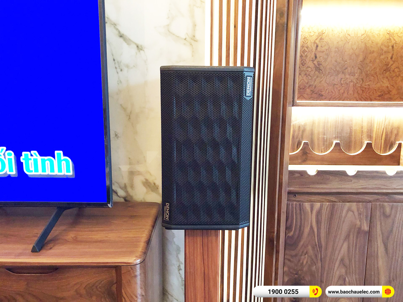 Lắp đặt d&agrave;n karaoke Denon gần 29tr cho anh Minh tại H&agrave; Nội (Denon DP-R310, BKSound DKA 6500, SW512C) 