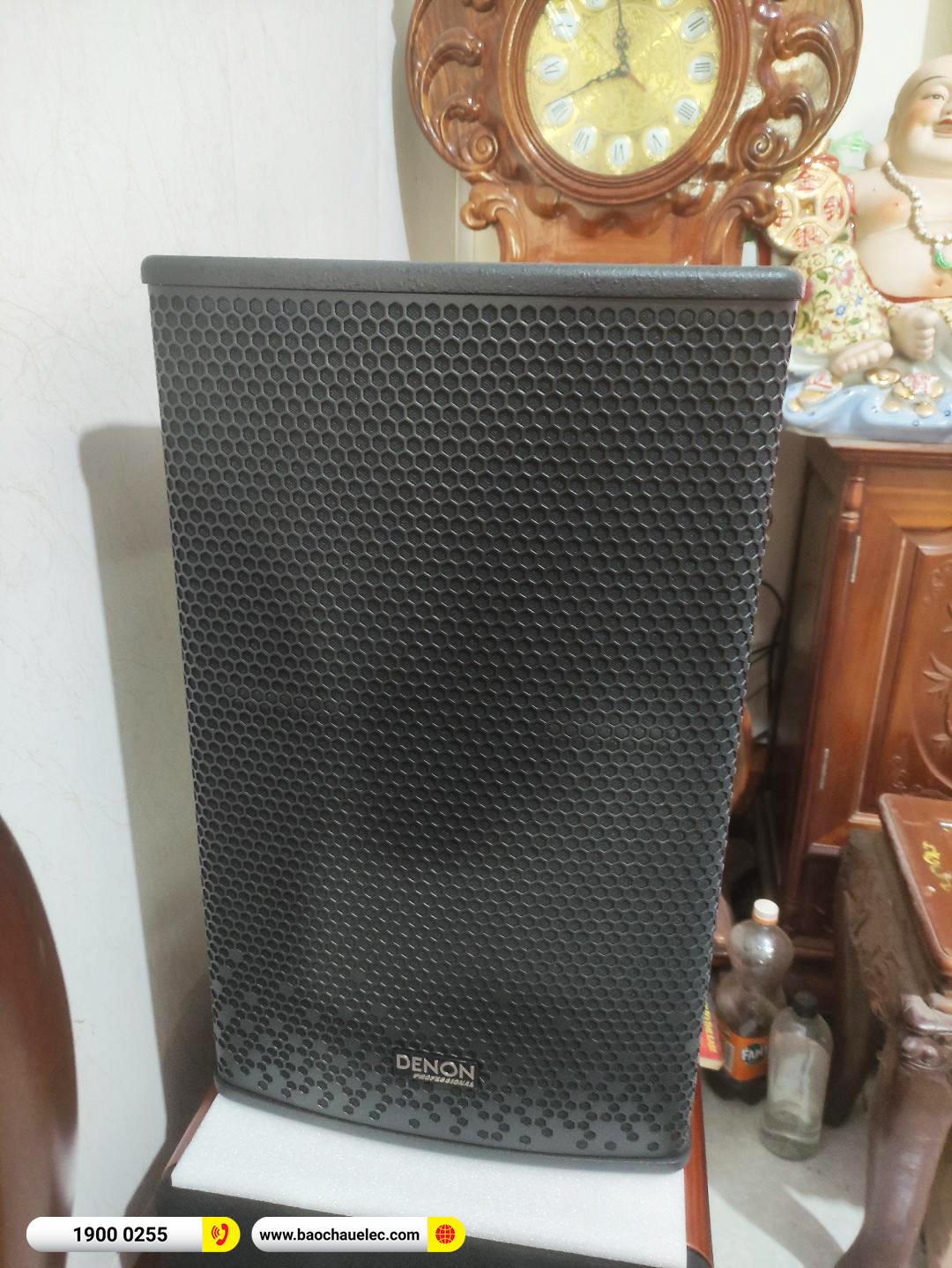 Lắp đặt d&agrave;n karaoke Denon hơn 35tr cho anh Ngự tại Nam Định