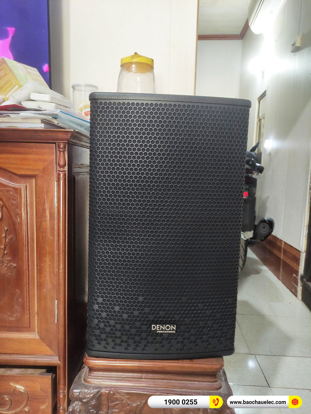 Lắp đặt d&agrave;n karaoke Denon hơn 35tr cho anh Ngự tại Nam Định
