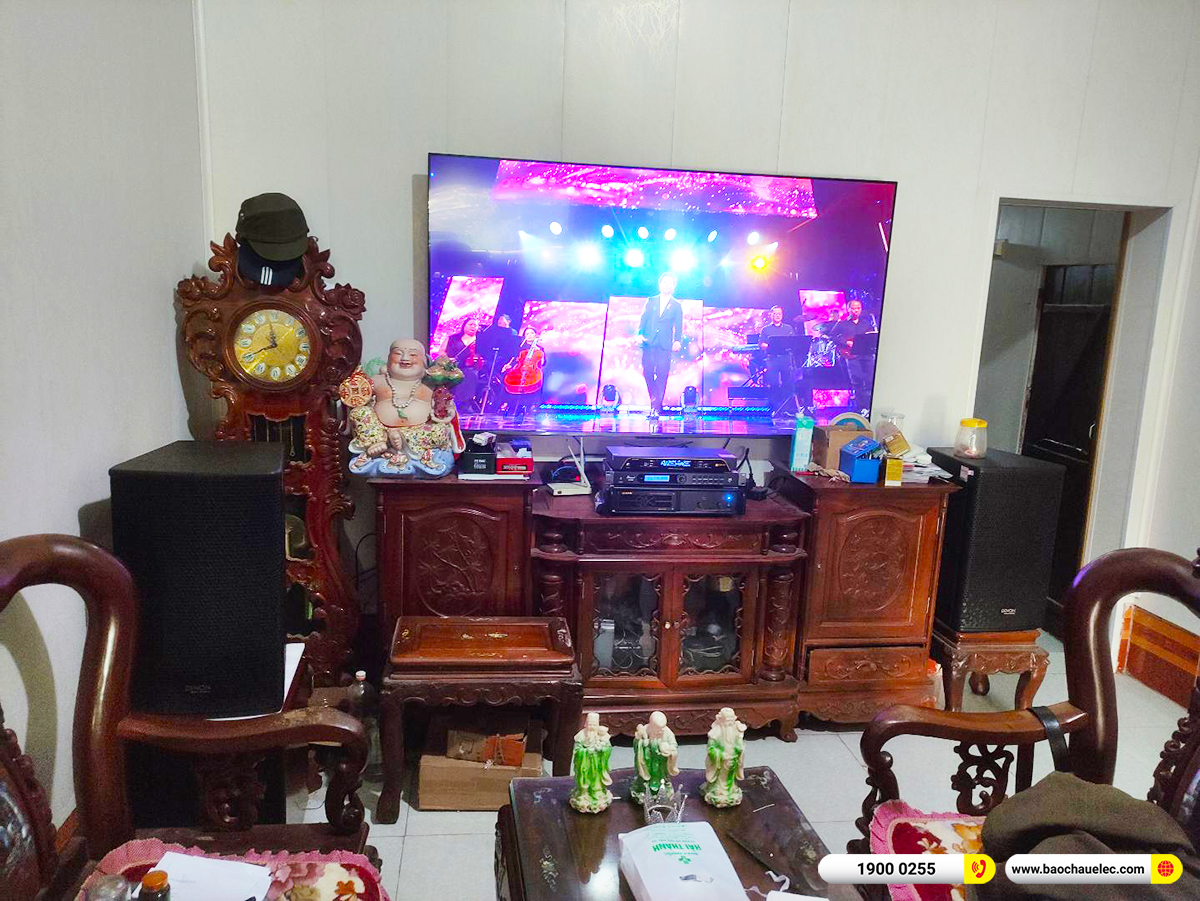 Lắp đặt d&agrave;n karaoke Denon hơn 35tr cho anh Ngự tại Nam Định