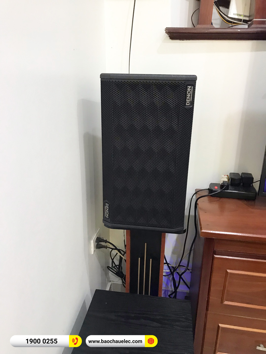 Lắp đặt dàn karaoke Denon hơn 34tr cho anh Phong tại Nam Định