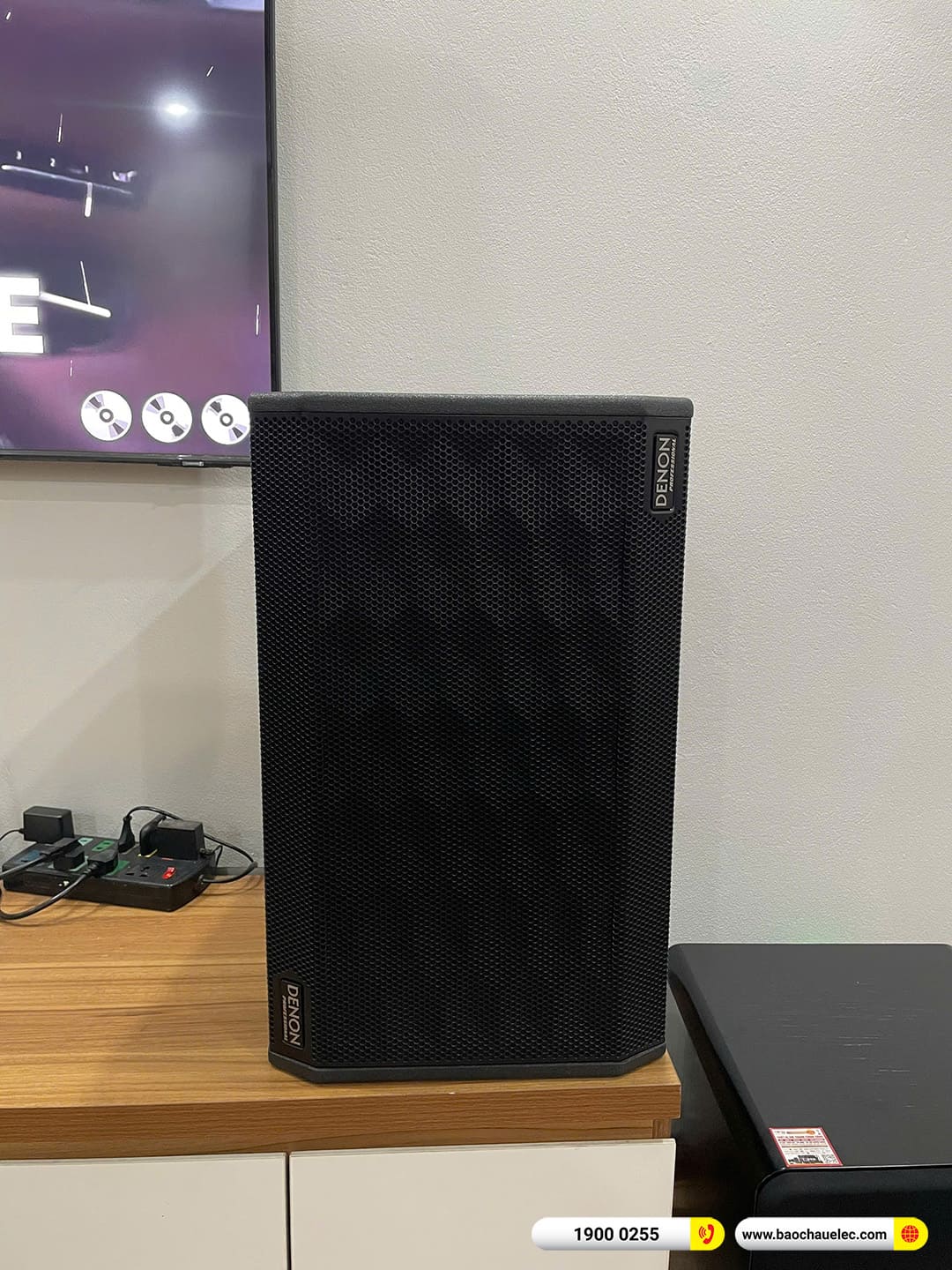 Lắp đặt dàn karaoke Denon hơn 30tr cho anh Phú tại Hà Nội