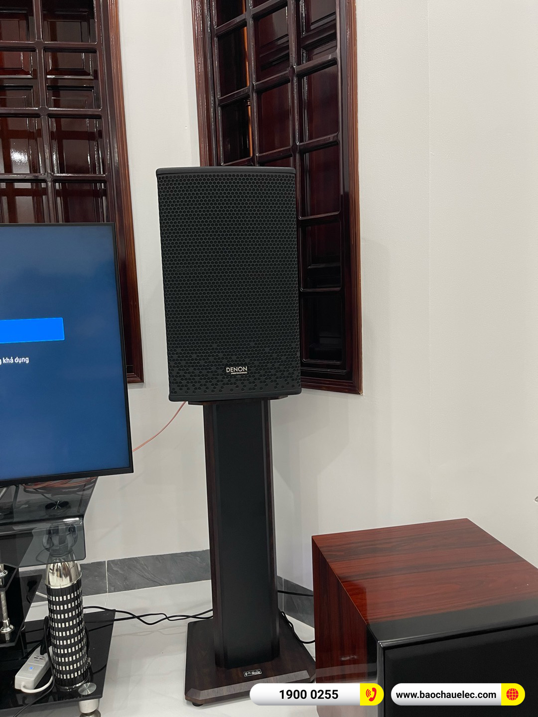 Lắp đặt dàn karaoke Denon hơn 35tr cho anh Phúc tại Đồng Nai