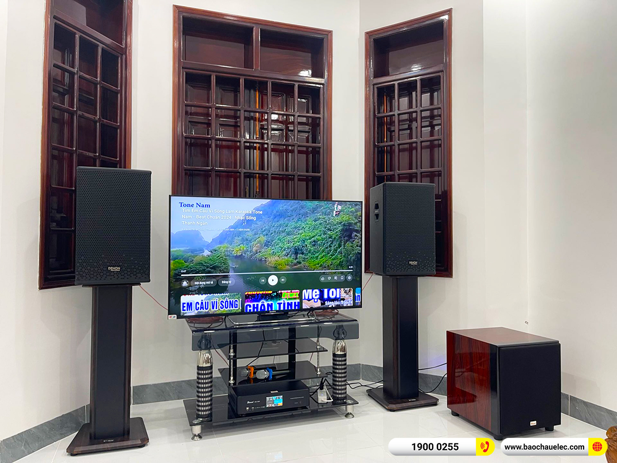 Lắp đặt dàn karaoke Denon hơn 35tr cho anh Phúc tại Đồng Nai