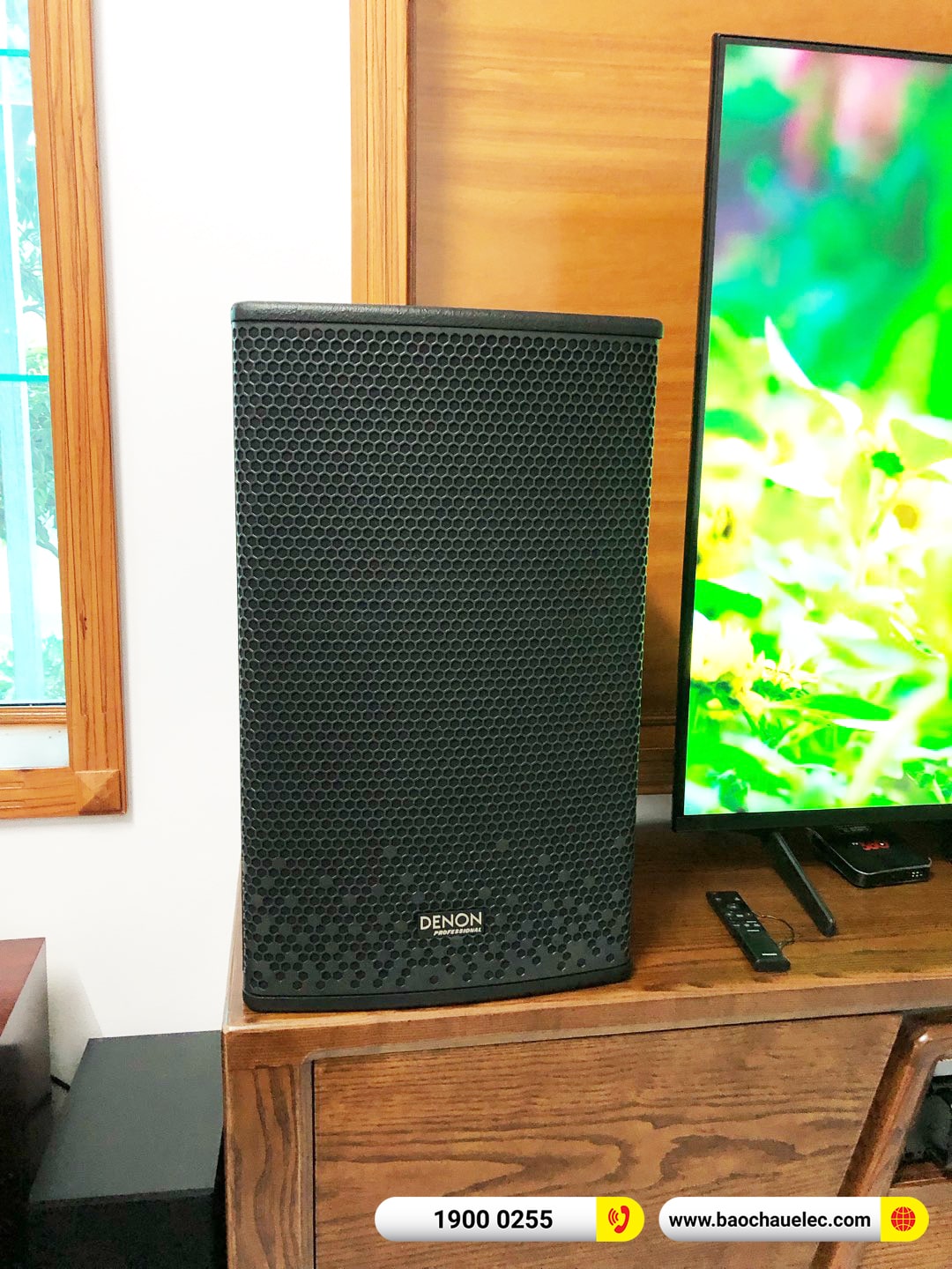 Lắp đặt d&agrave;n karaoke Denon hơn 39tr cho anh Thắng tại H&agrave; Nội (Denon DP-R212, CA-J602, BPR-5600, SW612, BJ-U500) 