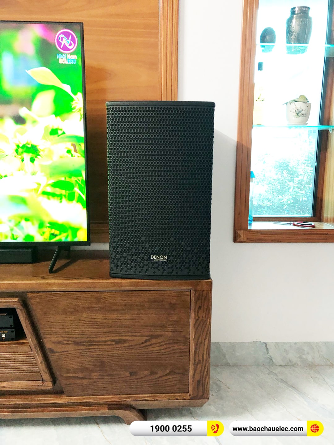 Lắp đặt d&agrave;n karaoke Denon hơn 39tr cho anh Thắng tại H&agrave; Nội (Denon DP-R212, CA-J602, BPR-5600, SW612, BJ-U500) 