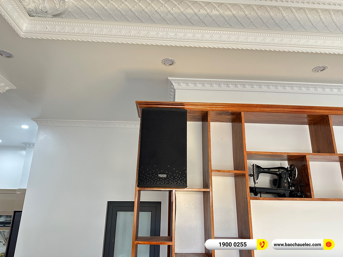 Lắp đặt dàn karaoke Denon hơn 31tr cho anh Thắng tại Hà Nội