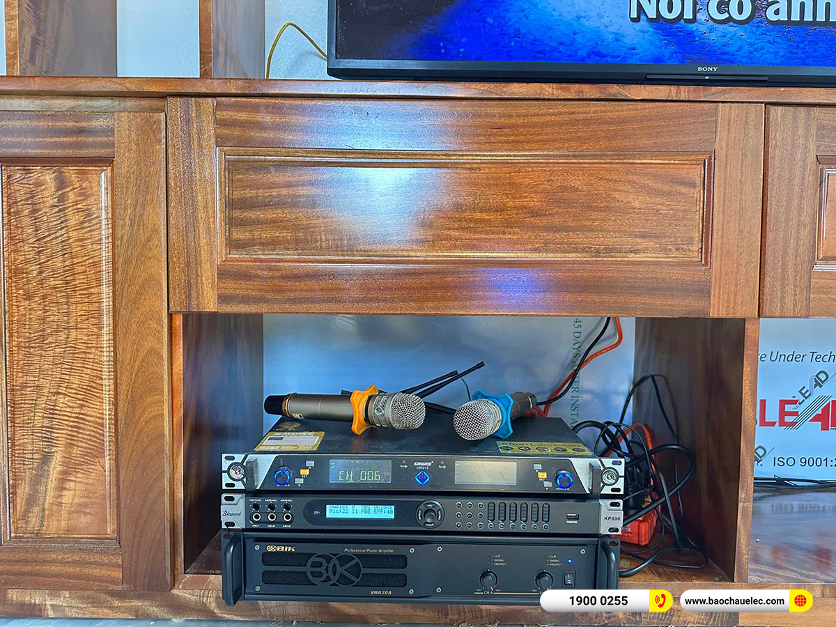 Lắp đặt dàn karaoke Denon hơn 31tr cho anh Thắng tại Hà Nội