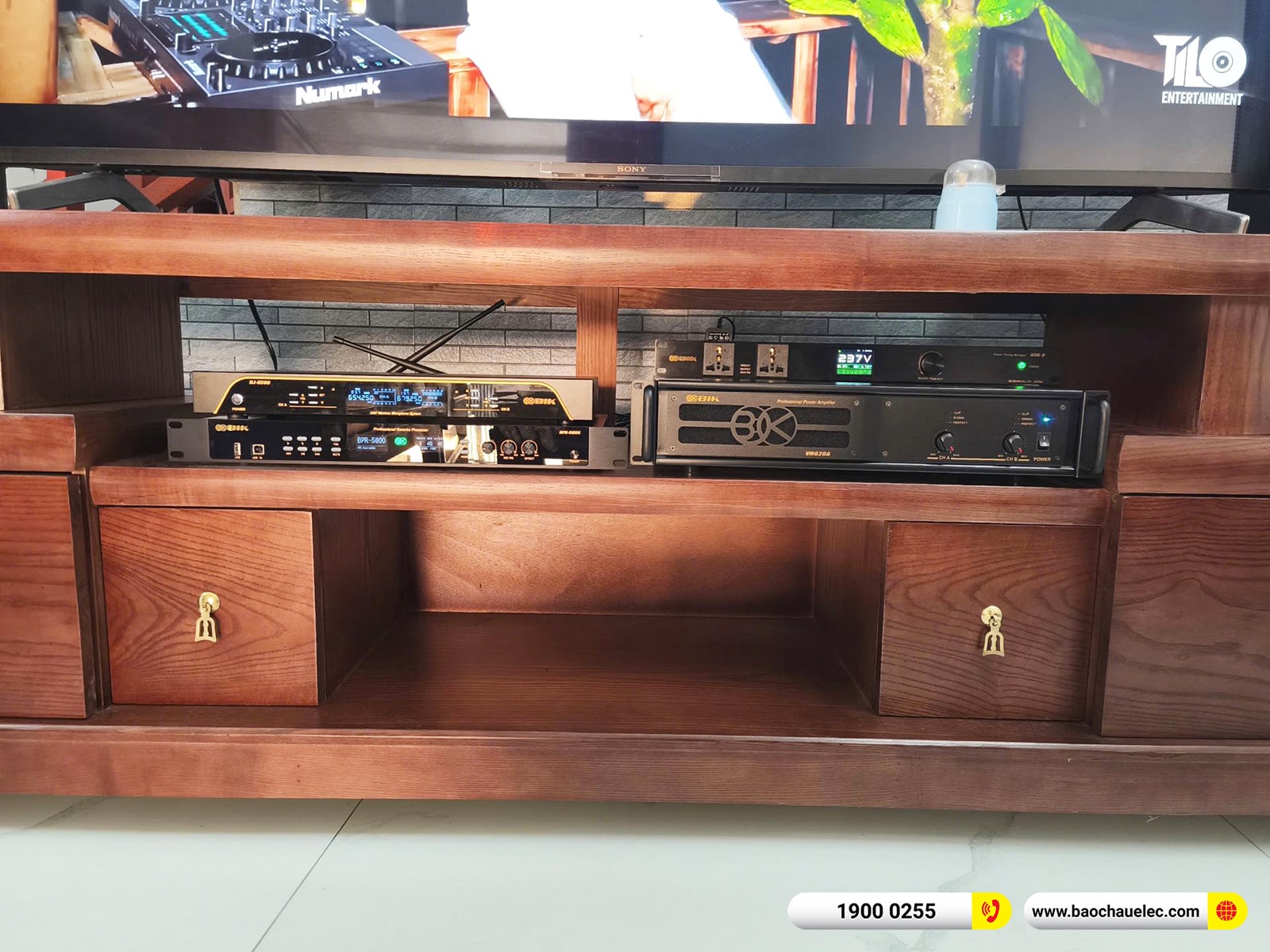 Lắp đặt d&agrave;n karaoke Denon gần 41tr cho anh Thuật tại Bắc Giang