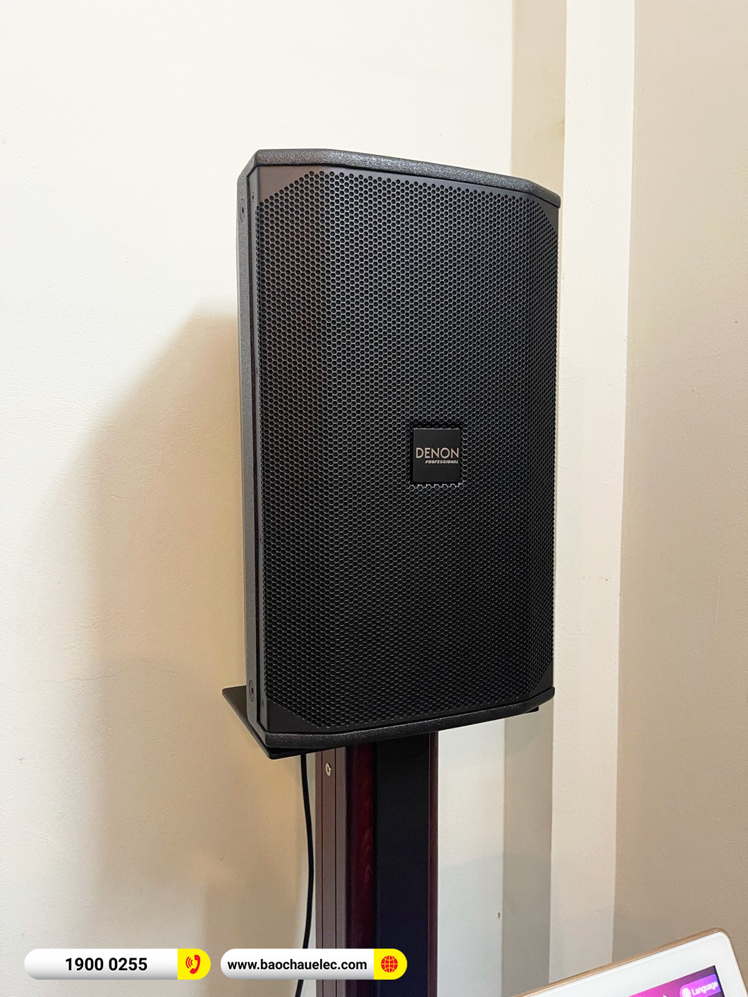 Lắp đặt d&agrave;n karaoke Denon hơn 87tr cho anh Tiệp tại H&agrave; Nội 